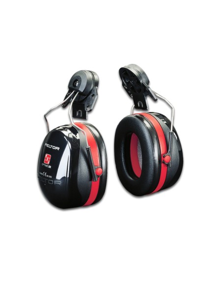 Protector Auditivo Tipo Fono 3M Peltor para Casco H540P3E Rojo