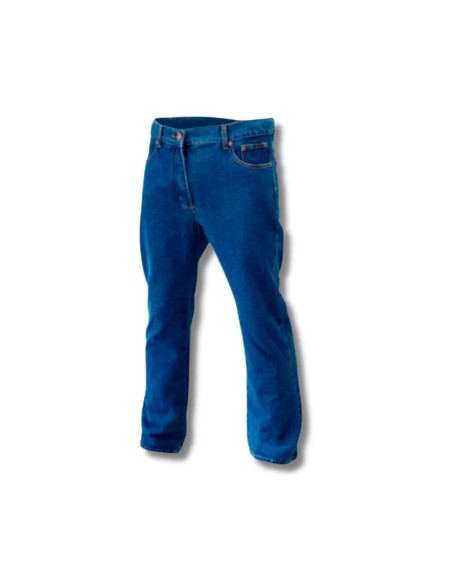Jeans de Mezclilla Prelavado Azul