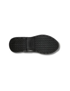Zapatilla de Seguridad Skechers Work Mujer Biscoe 76601 Negro con Celeste 2