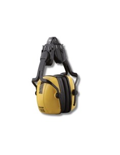 Protector Auditivo Tipo Fono Steelpro CM-501 Negro con Amarillo