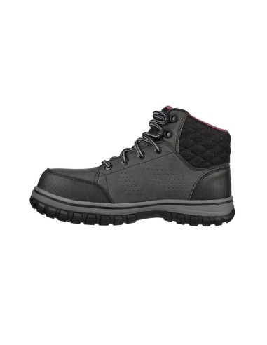 Botín de Seguridad Skechers Work Mujer MCCOLL-BLK 108004 Negro
