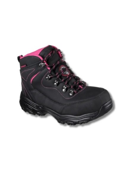 Botín de Seguridad Skechers Work Mujer D’lite SR Amasa 77208 Negro