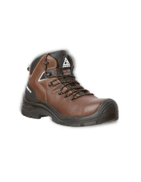 Botín de Seguridad Sherpa’s SH 407 CD KTC Café