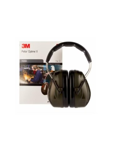 Protector Auditivo 3M Peltor H520A Optime II Con Bandas Para Cabeza